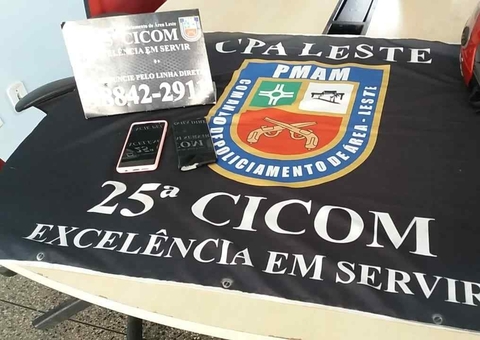 Suspeito é preso após vítimas rastrearem celulares roubados em Manaus