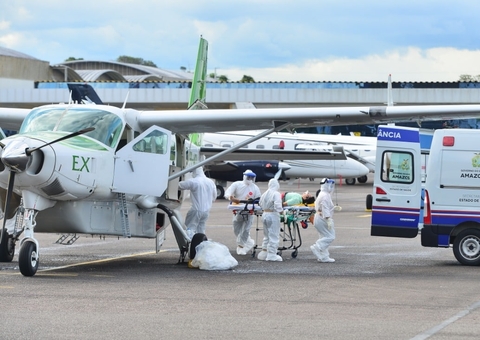 Remoção de pacientes com Covid em UTI aérea é zerada nesta sexta no AM