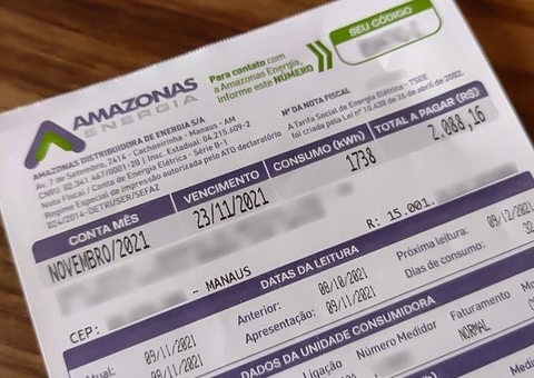 Deputado denuncia aumento na taxa de energia elétrica no Amazonas