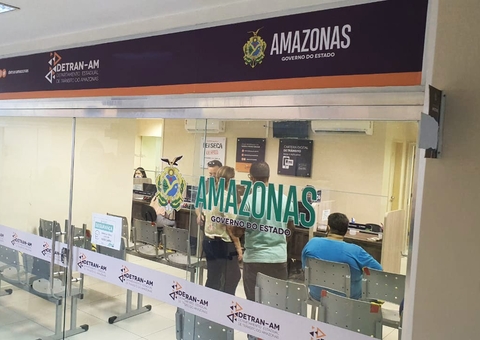 Detran retoma atendimento em três unidades do PAC no Amazonas