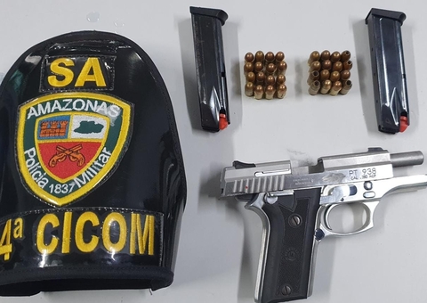 Detento é baleado ao tentar atirar contra policiais em feira de Manaus