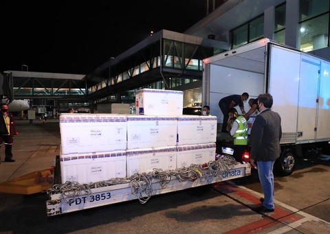 Amazonas recebe 292.900 doses das vacinas AstraZeneca e CoronaVac