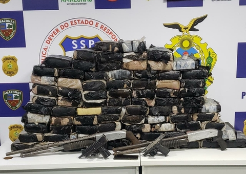 Com 140kg de drogas, suposto líder de quadrilha de 'piratas' é preso no AM 