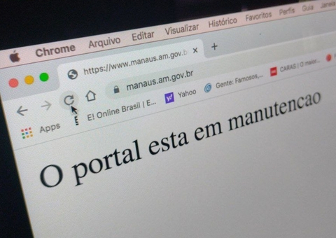 Sites da Prefeitura de Manaus saem do ar e população fica sem serviços