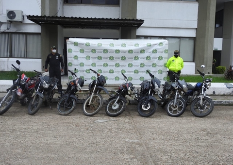 Motos roubadas na Colômbia são devolvidas ao país pela PC do Amazonas