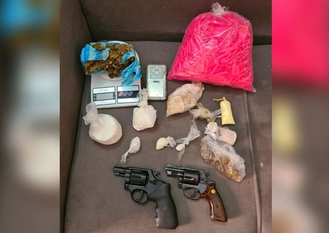 Homem é preso com armas e drogas na zona leste de Manaus