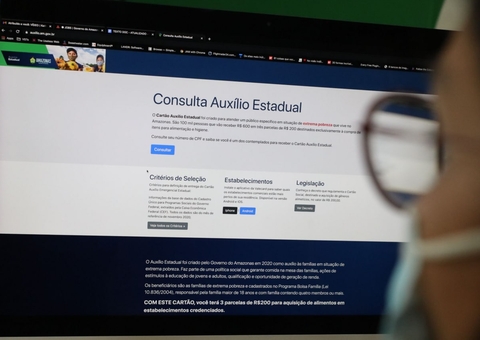 Inicia nesta sexta agendamento para retirada de cartão do Auxílio Estadual