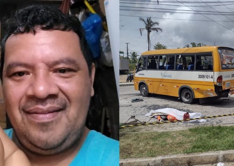 Amarelinho capota e mata gari esmagado em rua de Manaus; vídeo