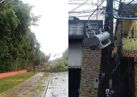 Cerca de 12 mil pessoas ainda estão sem energia em Manaus após mais de 24h