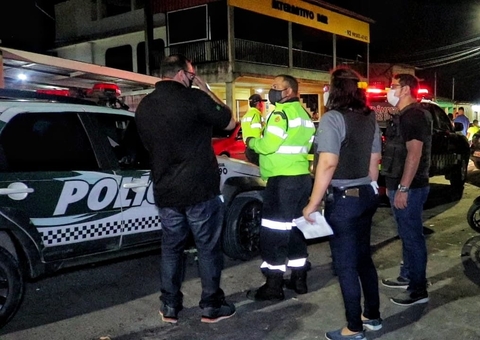 48 bares são vistoriados para cumprimento de decreto em Manaus