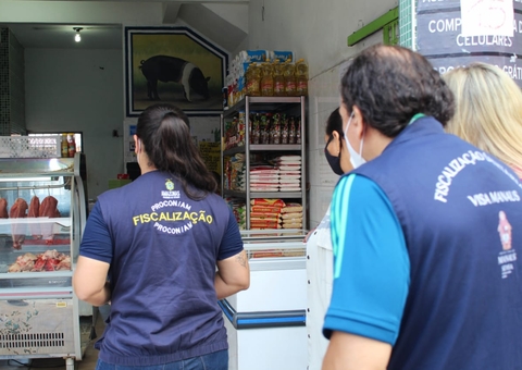 Comércios em Manaus são vistoriados para conferir cumprimento de decreto
