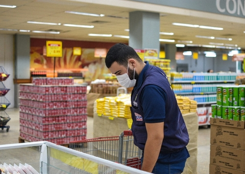 Mais de 50 Kg de produtos são apreendidos em supermercado de Manaus
