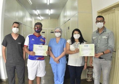 Pacientes do programa ‘RespirAR’ têm alta pós-covid-19 em Manaus