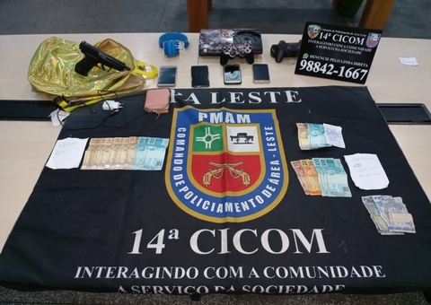 Suspeito de assaltar curso preparatório é baleado na bunda em Manaus