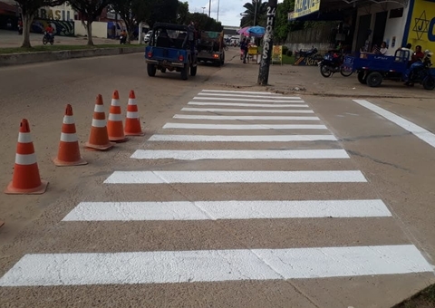 Obra no sistema viário em Tabatinga entra na reta final 