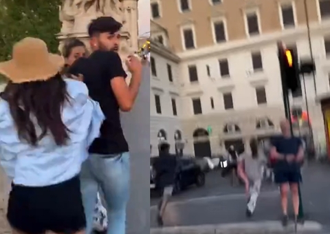 Brasileiro viraliza ao flagrar e perseguir "pickpockets" que furtavam turistas na Itália 