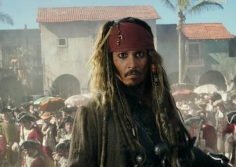 Johnny Depp não está no elenco de novos filmes de 'Piratas do Caribe'