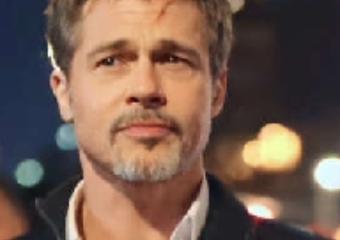 Brad Pitt faz 1º aparição no tapete vermelho com namorada quase 30 anos mais nova