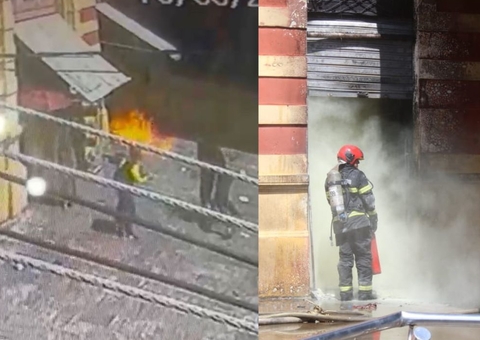 Homem ateou fogo em lotérica no Mercado Adolpho Lisboa após não conseguir sacar dinheiro