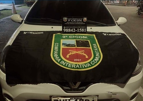 Carro roubado de motorista de app é encontrado por policiais em Manaus