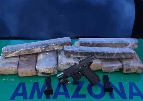 Traficante é preso com mais de 10 kg de drogas escondidas em casa no Amazonas