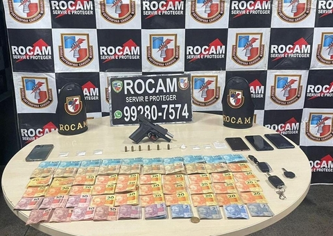 Trio é preso com drogas durante 'festinha' em motel de Manaus