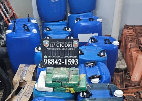 PM estoura laboratório de drogas e apreende carga de substâncias químicas no Coroado