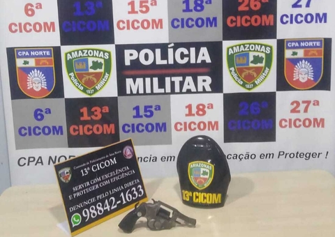 Trio é preso por cometer assaltos na comunidade Fazendinha