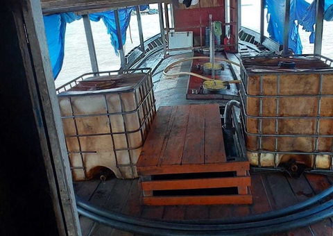 Suspeito de ajudar piratas dos rios é preso com mais de 2 mil litros de combustível