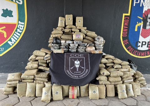 Grupo é preso com 320 Kg de drogas no Amazonas