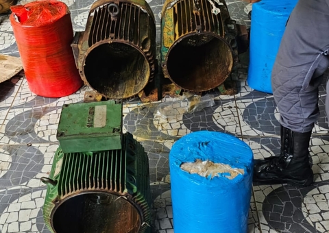 PM apreende 90 kg de cocaína escondidos em geradores no Amazonas