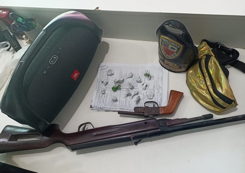 Assaltante que usava rifle para ameaçar vítimas é preso em Manicoré