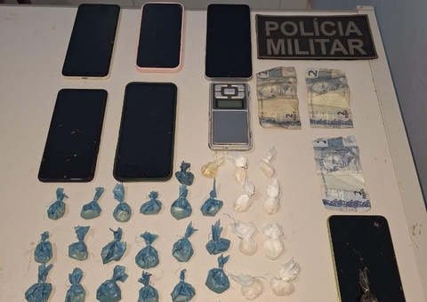 PM prende dois adultos e apreende adolescente por tráfico em Boca do Acre