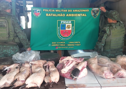 Comerciante é preso ao ser flagrado com carne de animais silvestres ilegal