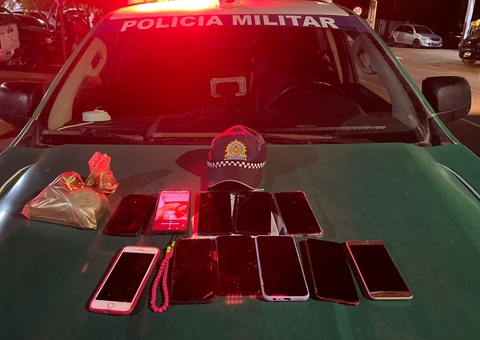 Taxista de Manaus e comparsas são presos por roubarem 11 celulares na Festa do Cupuaçu