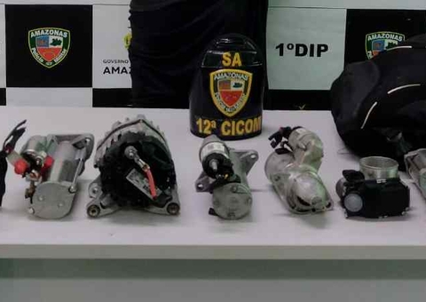 Funcionários detém ladrão de peças automotivas em Manaus