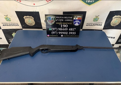 Homem é preso após anunciar arma de fogo em grupos de whatsapp em Lábrea 