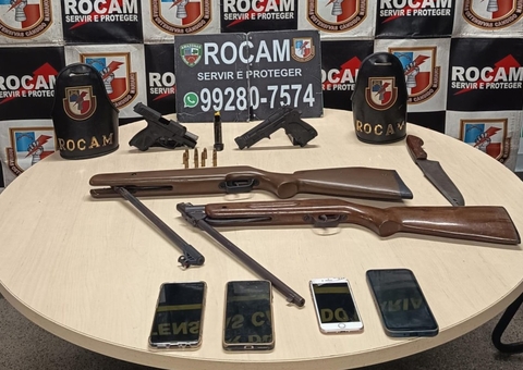 Homem é preso com arsenal dentro de oficina de sucatas no São Francisco