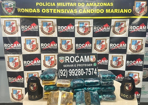 Homem é preso com 20 tabletes de drogas em Jutaí
