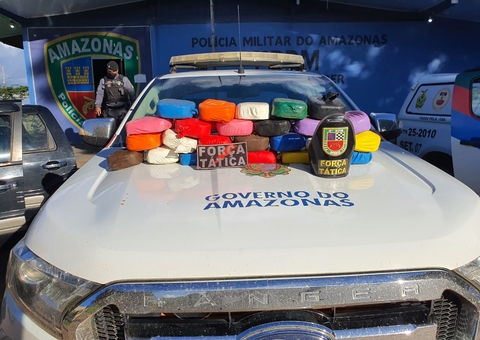 Idoso de 70 anos é preso transportando 25 kg de drogas no Amazonas 