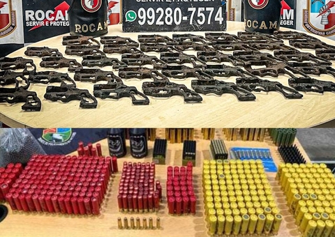 Em 9 meses, mais de 900 armas são apreendidas no Amazonas