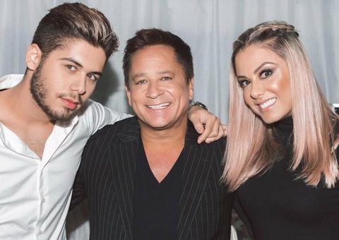 Esposa de Leonardo tem crise de ansiedade após viagem de cantor e Zé Felipe