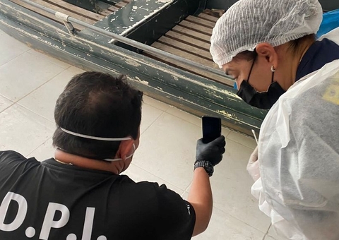 Peritos recolhem material genético no último dia de reconstituição do caso Bruno e Dom 