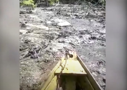 Flagra: Vídeo mostra lago poluído em Manaus; moradores acusam empresa 