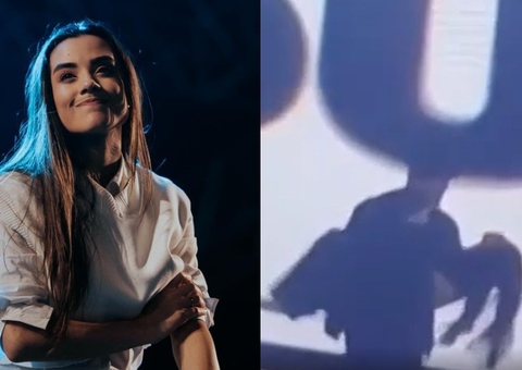 Isadora Pompeo passa mal e desmaia durante show; vídeo