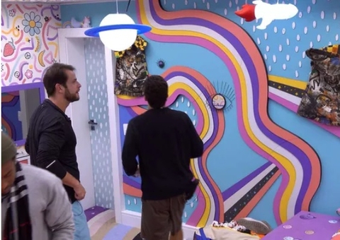 Gustavo invade quarto Lollipop com PA: 'Tomar aquele território' 