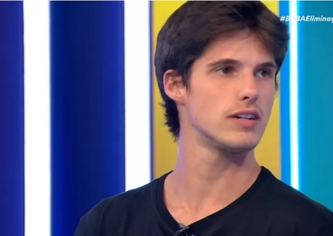 Gabriel, ex-dupla de Paula na Casa de Vidro, não declara apoio para sister no paredão