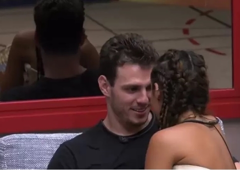 Key convida Gustavo para transar durante festa no BBB23; vídeo