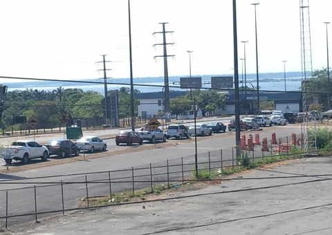 Trecho da Ceasa é interditada para obras de infraestrutura viária