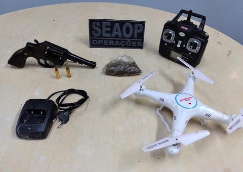 Polícia apreende drone usado por traficantes para monitorar área vermelha em Manaus